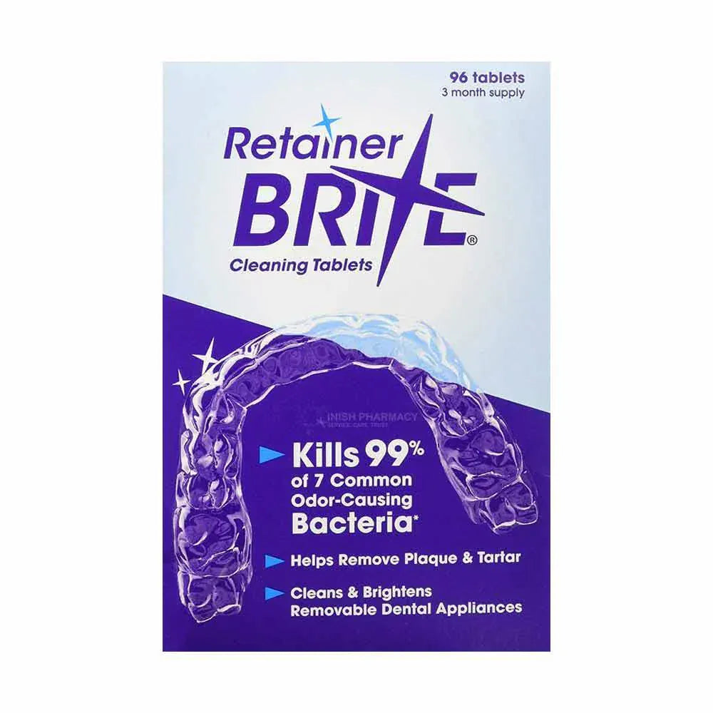 Retainer Brite Dental Cleaning Tablets (96) Dental Retainer Brite Dental Cleaning Tablets (96)