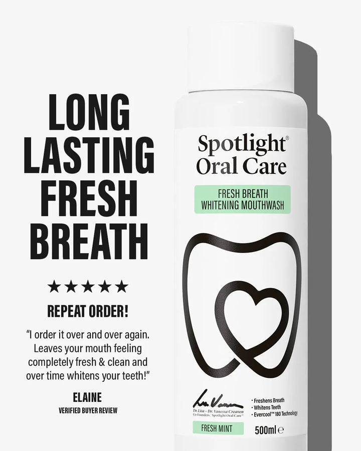 Spotlight Fresh Breath Whitening Mouthwash 500ml Dental Spotlight Fresh Breath Whitening Mouthwash 500ml | Oral Care