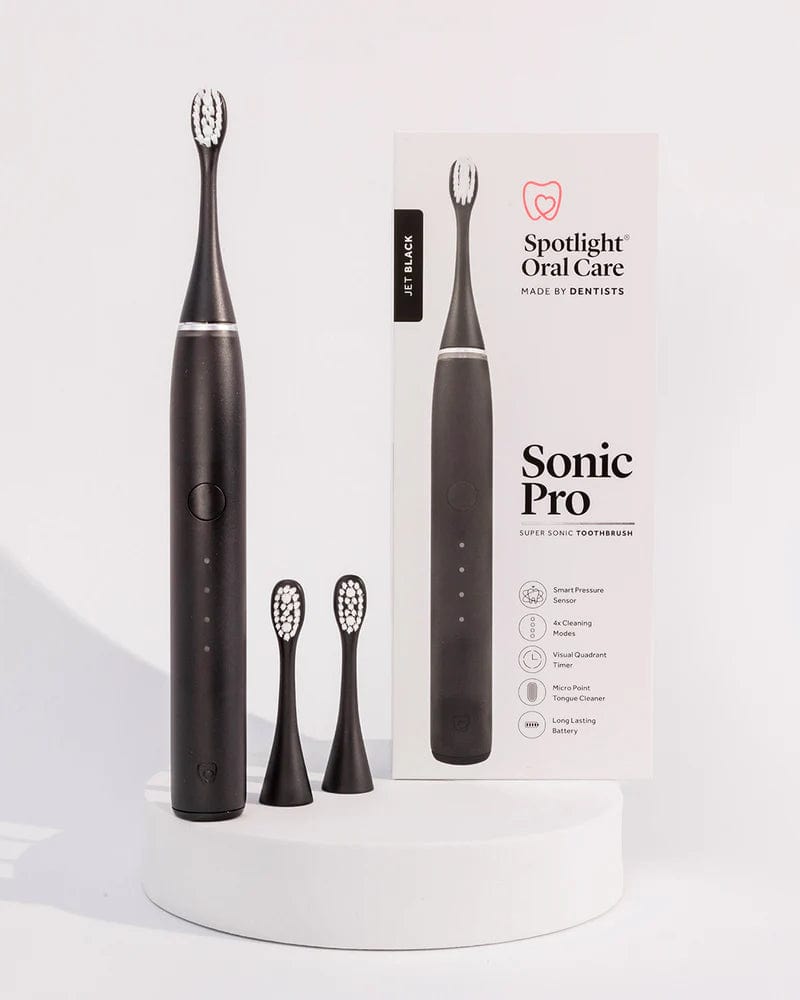 Spotlight Sonic Pro Toothbrush - Jet Black Dental