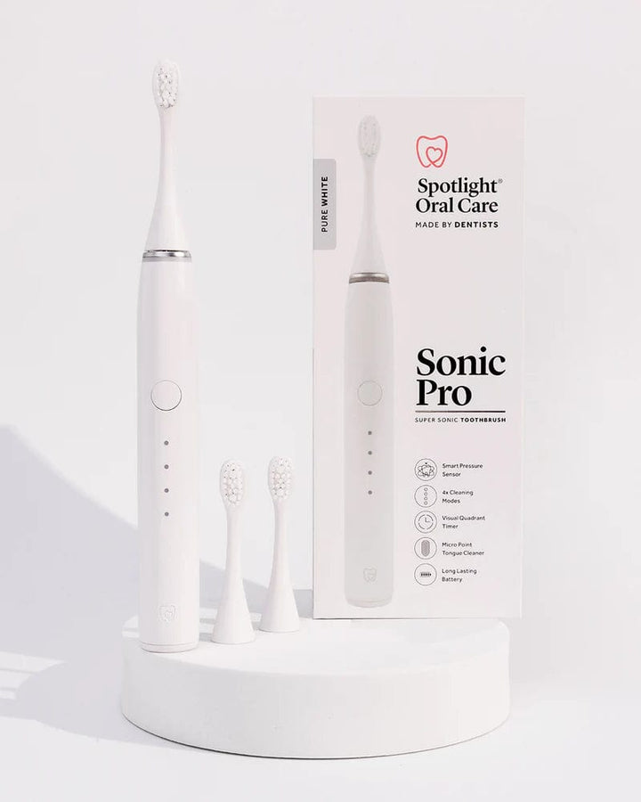 Spotlight Sonic Pro Toothbrush - Pure White Dental