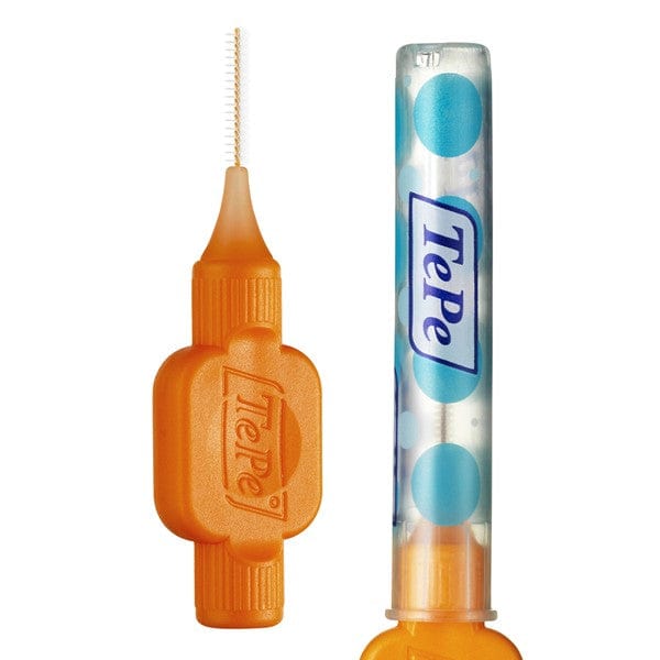 Tepe Interdental Brush - 0.45mm Size 1 Orange (6) Dental