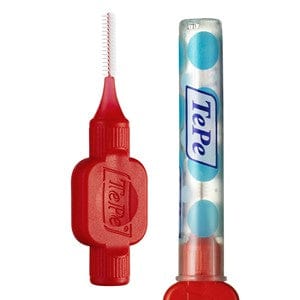 Tepe Interdental Brush - 0.5mm Size 2 Red Dental