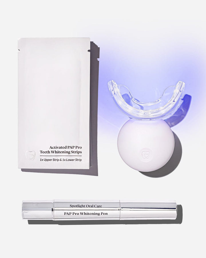 Spotlight Professional LED Teeth Whitening System Denture Cleaners