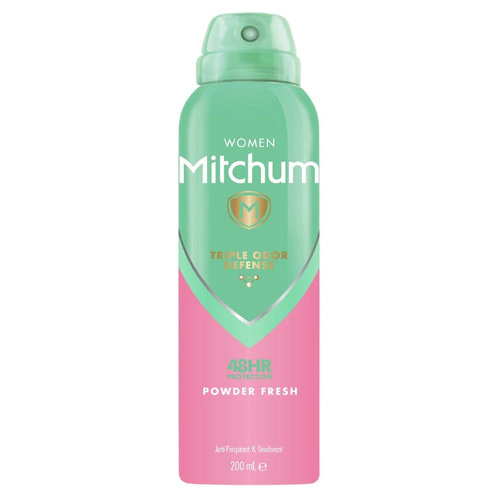 Mitchum Women Powder Fresh Aerosol 200ml Deodorant and Antiperspirant