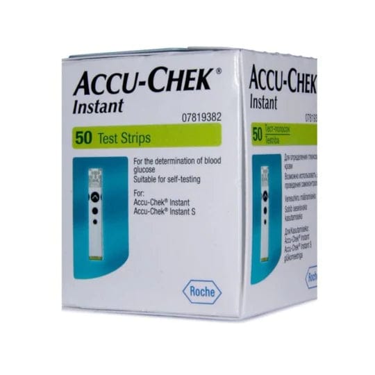 Accu Chek Instant Test Strips (50) Diabetes Care