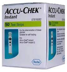 Accu Chek Instant Test Strips (50) Diabetes Care