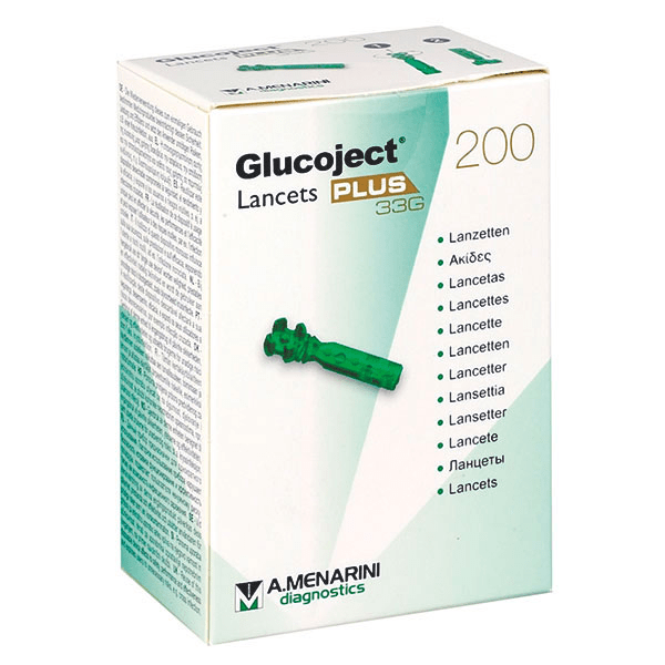 Glucojet Lancets Plus 33G (200) Diabetes Care