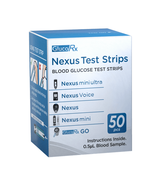 GlucoRx Nexus Strips 50 Diabetes Care GlucoRx Nexus Strips 50