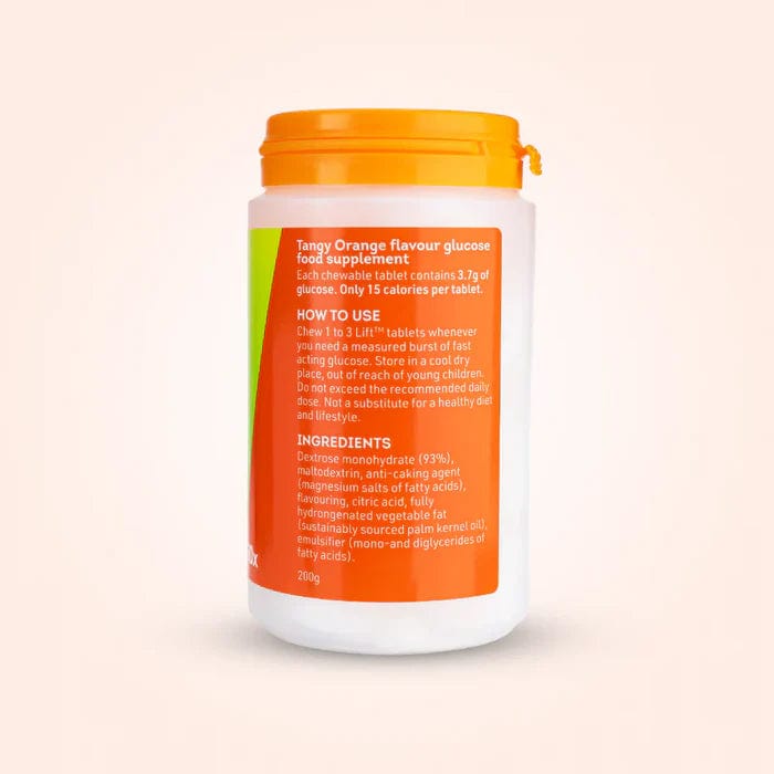 Lift Chewable Tablets Orange 50 Diabetes Care