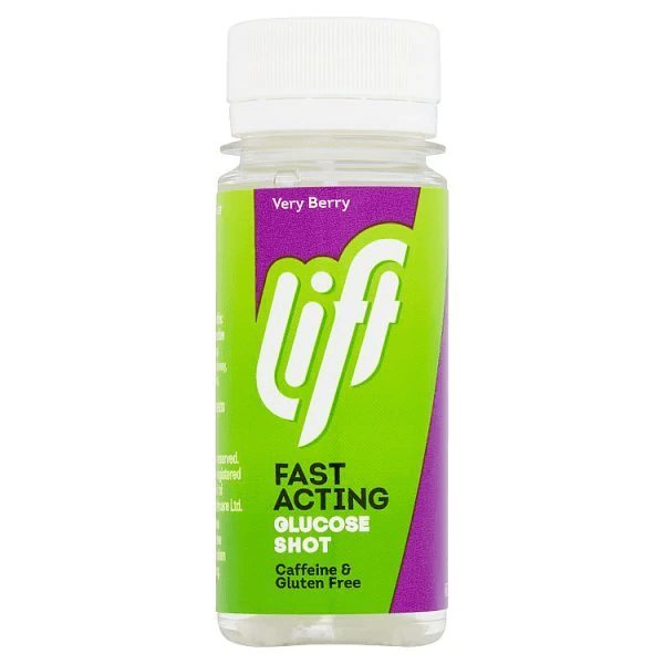 Lift Fast Acting Glucose Shot  -Very Berry (60ml) Diabetes Care