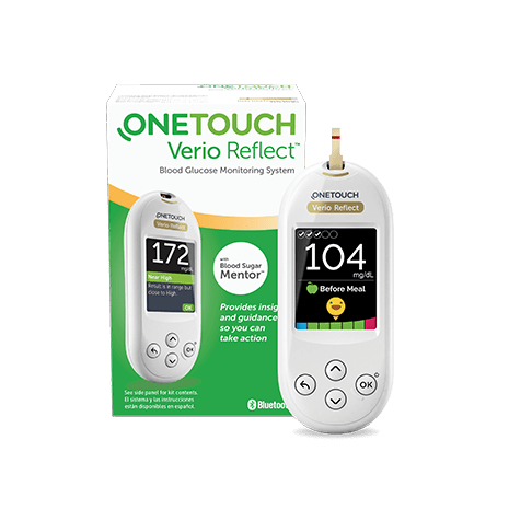 OneTouch Verio Reflect Meter Diabetes Care