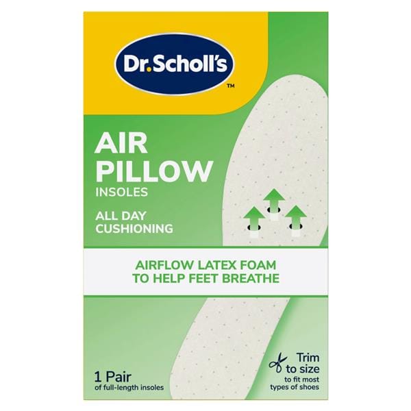 DR SCHOLLS Air Pillow Insoles - 1 Pair DR SCHOLLS Air Pillow Insoles - 1 Pair