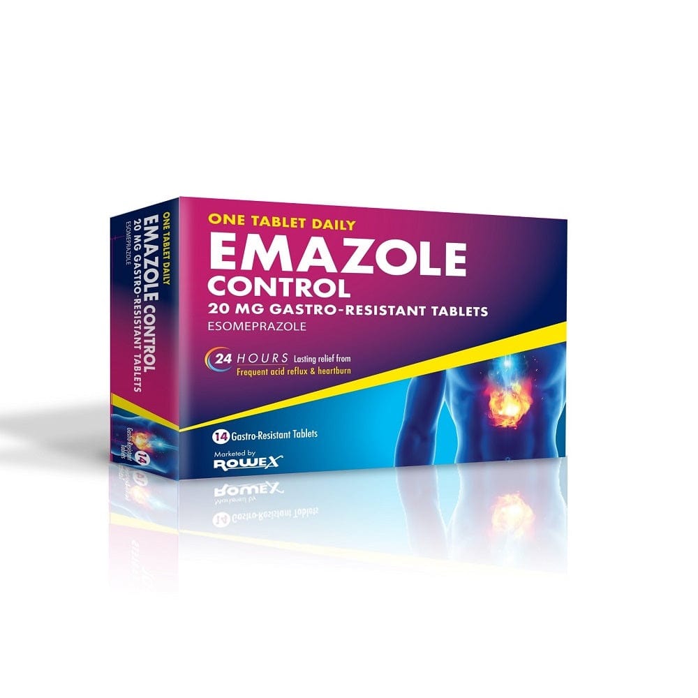 Emazole 20mg Tablets 14