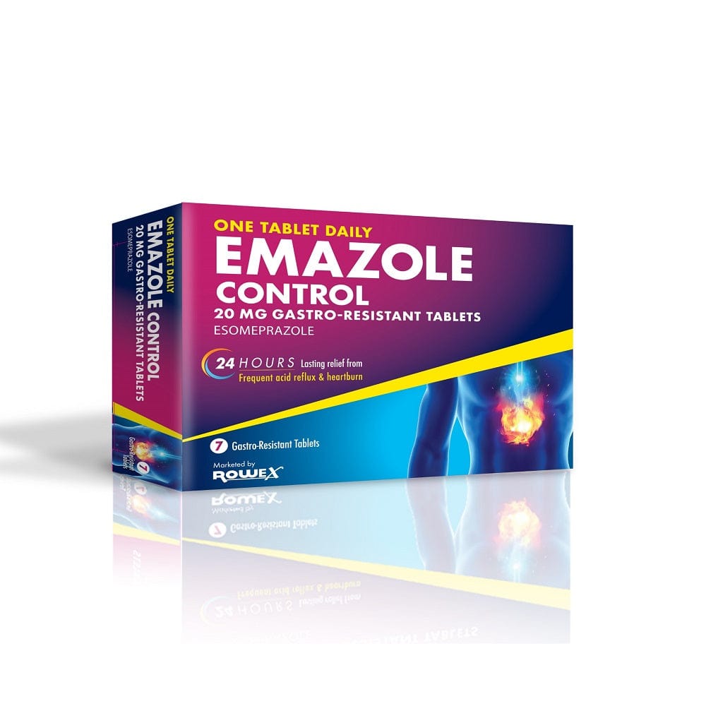 Emazole 20mg Tablets 7s