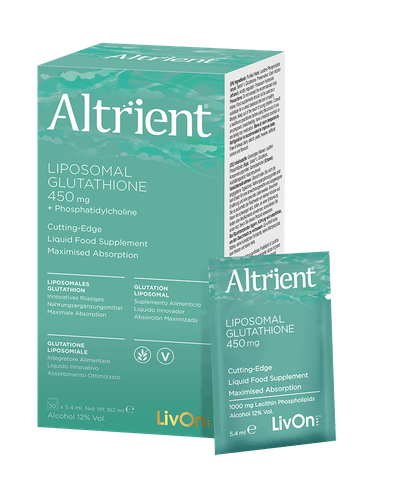 Altrient Liposomal Glutathione 450mg (30) Energy and Wellbeing