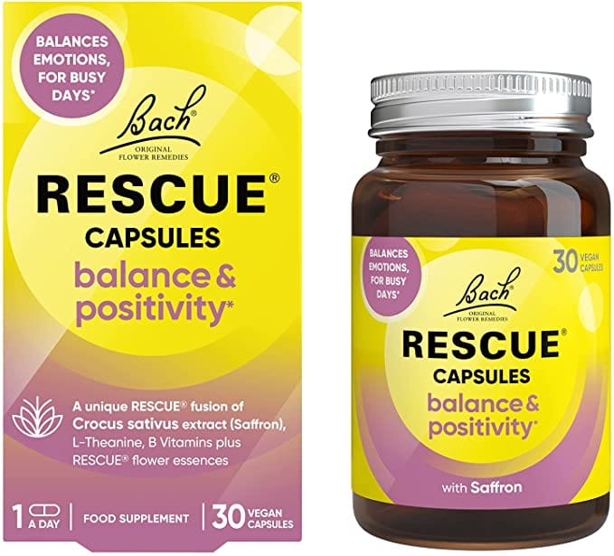 Bach Rescue Balance & Positivity (30) Energy and Wellbeing