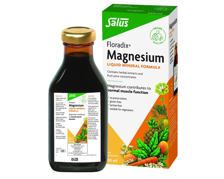 Floradix Magnesium Liquid 250ml Energy and Wellbeing