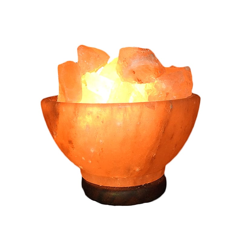 Himalayan Salt Lamp - Bowl ~ 14cm Height Energy and Wellbeing