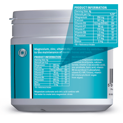 MAG365 Magnesium BF Plus Calcium (210g) | Mag365 Ireland Energy and Wellbeing