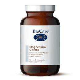 Magnesium Citrate Capsules | Biocare (90) Energy and Wellbeing