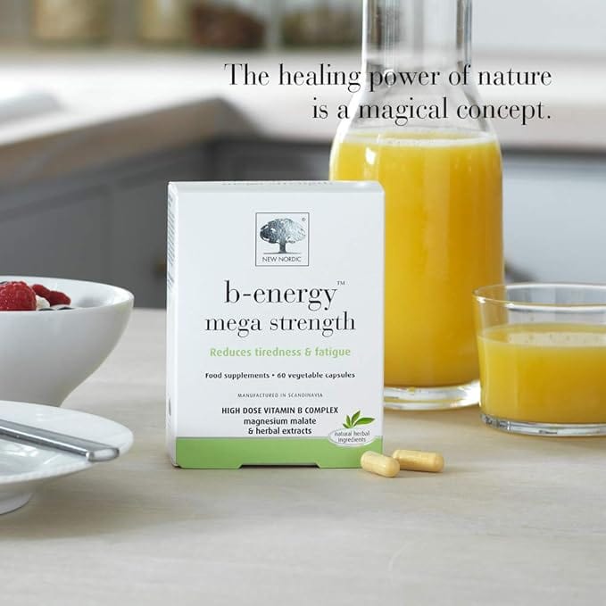 New Nordic B - Energy Mega Strength (60) Energy and Wellbeing