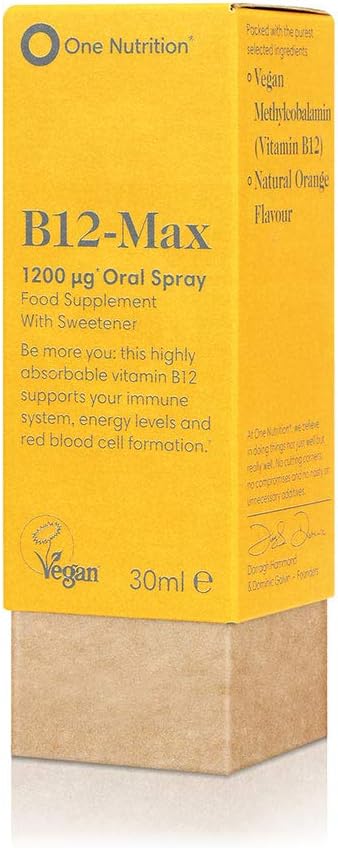 One Nutrition - B12 Max Spray (30ml) Energy and Wellbeing