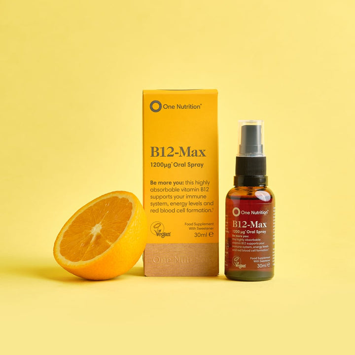 One Nutrition B12 Max Spray 30ml Energy and Wellbeing One Nutrition B12 Max Spray 30ml