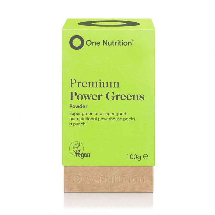 One Nutrition Premium Power Greens Powder (100g) Energy and Wellbeing