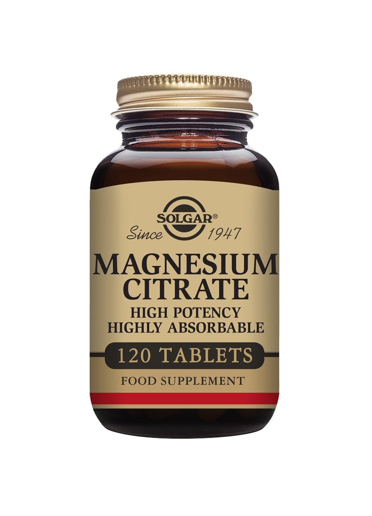 Solgar Magnesium Citrate (120) Energy and Wellbeing