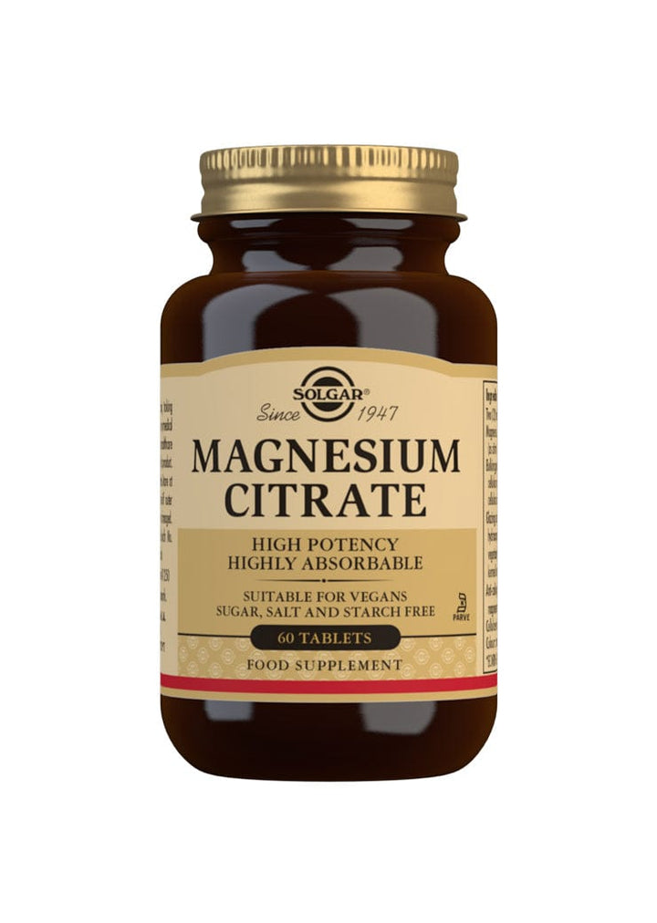 Solgar Magnesium Citrate (60) Energy and Wellbeing