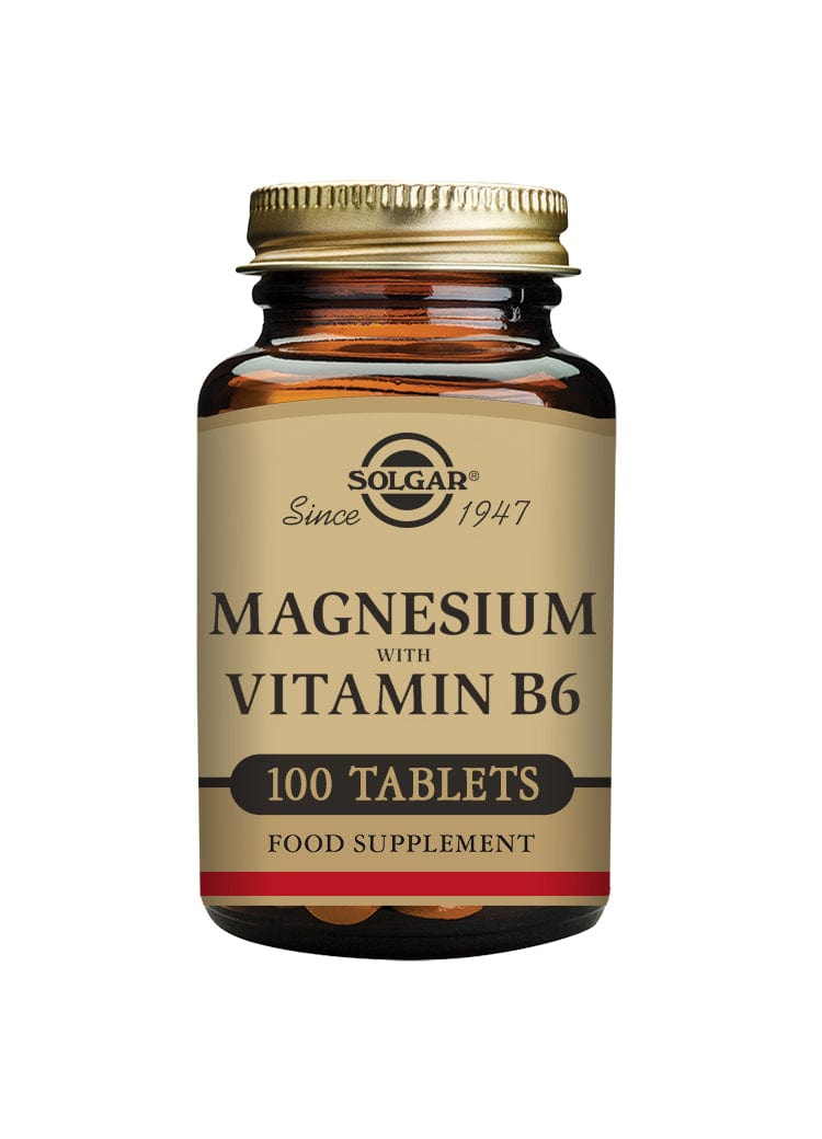 Solgar Magnesium with B6 complex (100) Energy and Wellbeing