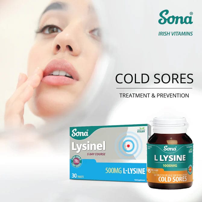 Sona L Lysine 1000mg (45) Energy and Wellbeing