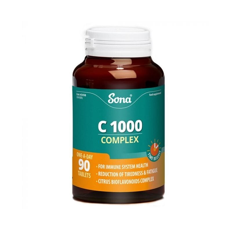 Sona Vitamin C1000 Complex (90) Energy and Wellbeing