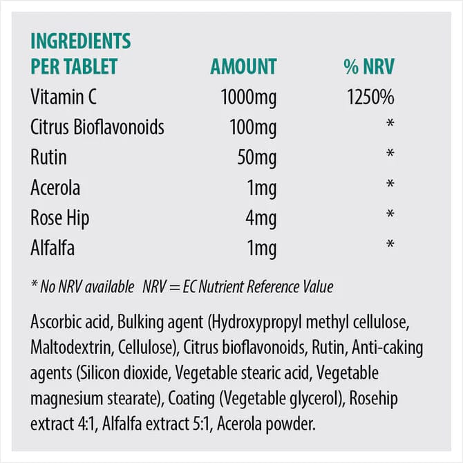 Sona Vitamin C1000 Complex (90) Energy and Wellbeing