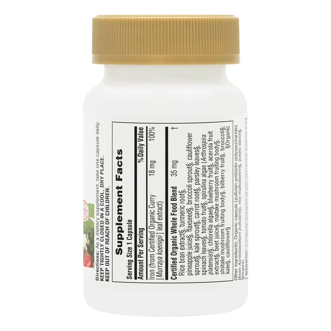 Source of Life Iron 18mg 30 Capsules Energy and Wellbeing Source of Life Iron 18mg 30 Capsules | Energy &amp; Iron Support Ireland