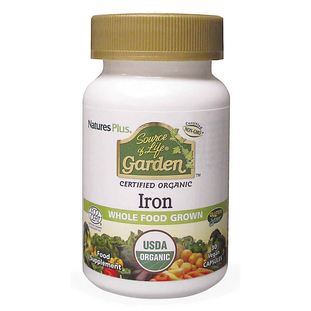 Source of Life Iron 18mg Capsules (30) Energy and Wellbeing