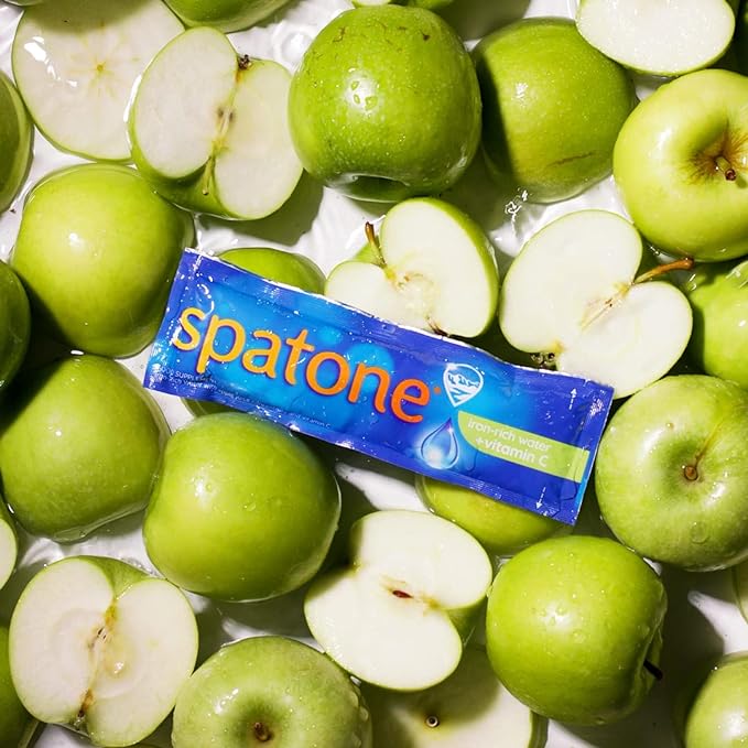 Spatone Apple Liquid Iron Supplement 28 x 20ml Sachets Energy and Wellbeing Spatone Natural Liquid Iron Sachets with Vitamin C  28