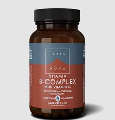 Terranova B-complex with Vitamin C (100) Energy and Wellbeing