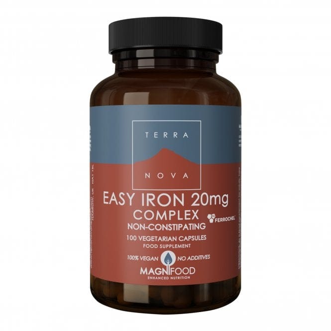 Terranova Easy Iron 20mg (100) Energy and Wellbeing Terranova Easy Iron 20mg (100)
