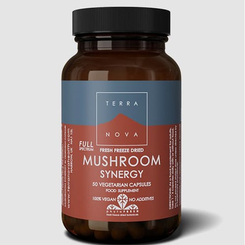 Terranova Mushroom Synergy (50) Energy and Wellbeing