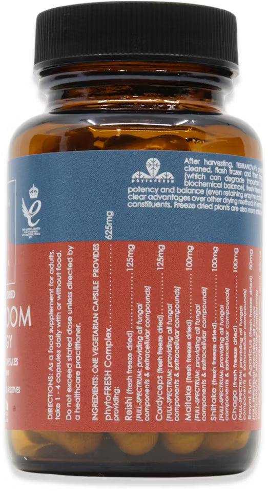 Terranova Mushroom Synergy (50) Energy and Wellbeing Terranova Mushroom Synergy (50)