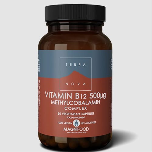 Terranova Vitamin B12 500µg (50) Energy and Wellbeing