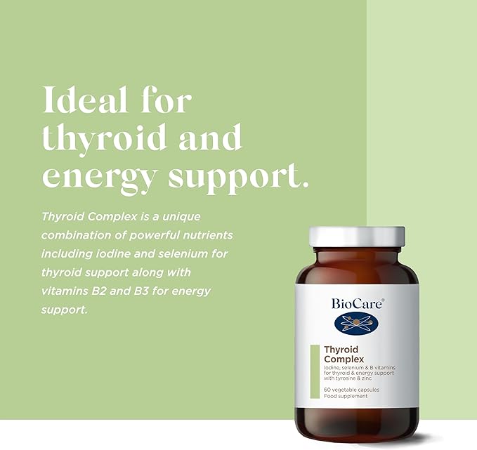 Thyroid Complex Capsules | Biocare (60) Energy and Wellbeing