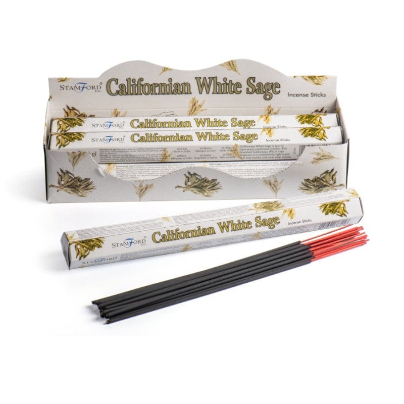 Stamford Aromatherapy - White Sage Incense Sticks (20) Essential Oils