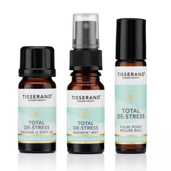 Tisserand Total De-Stress Discovery Kit Essential Oils