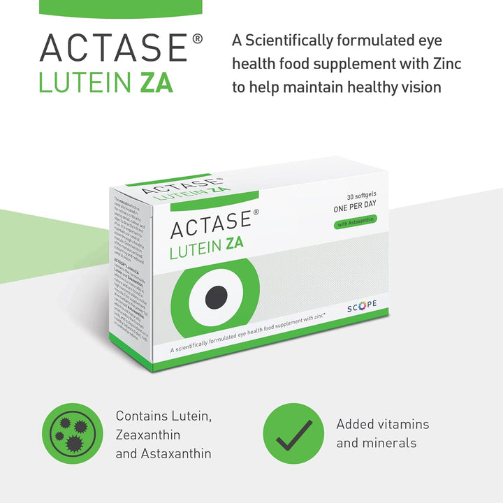 Actase Lutein ZA (30) Eye Health