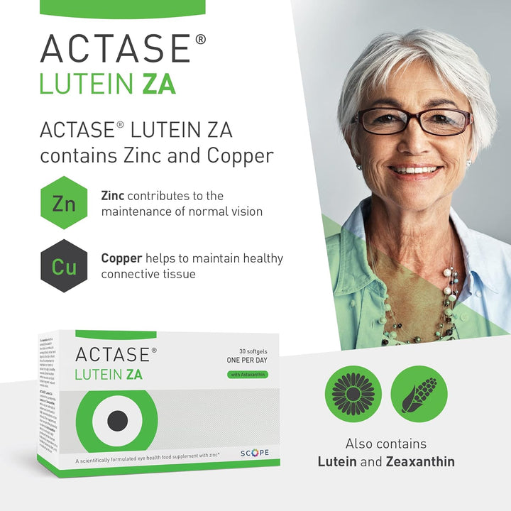 Actase Lutein ZA (30) Eye Health