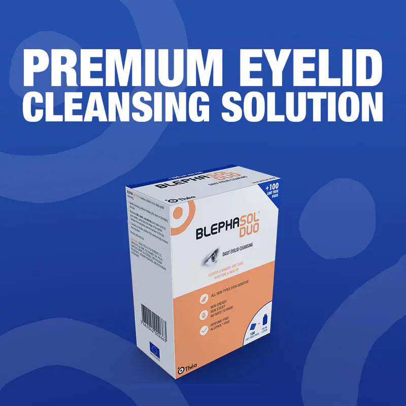 Blephasol Duo 100ml &amp; 100 Lint-Free Pads Eye Health Blephasol Duo 100ml &amp; 100 Pads | Eyelid Cleansing Solution | Lir Pharmacy