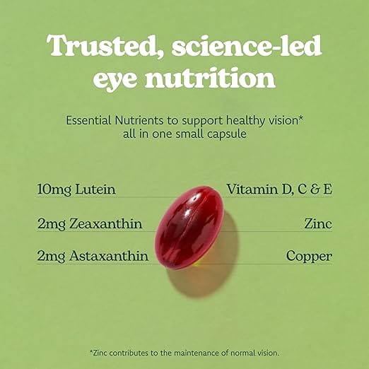 Eyetamins Vision Support 30 SoftGels Eye Health Eyetamins Vision Support 30 Softgels | Eye Health Supplement Ireland