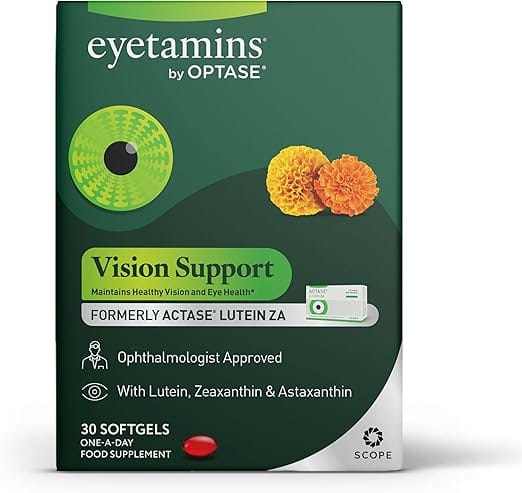Eyetamins Vision Support 30 SoftGels Eye Health Eyetamins Vision Support 30 Softgels | Eye Health Supplement Ireland